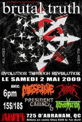 Brutal Truth - Live Quebec (May 02 2009) 2009