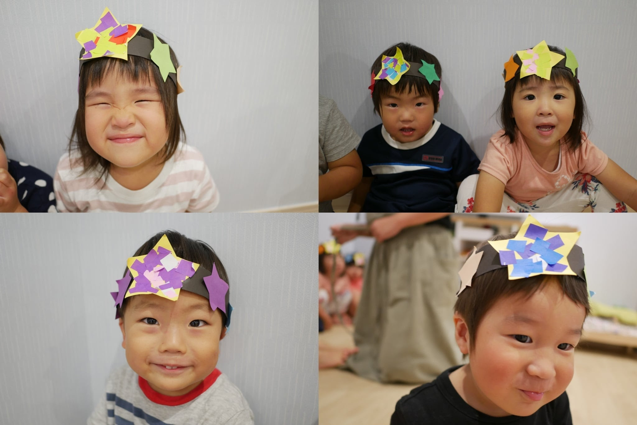 七夕会をしたよ 2歳児