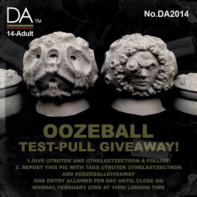 GIVEAWAY: Win One of The Disarticulators's "'Moon Dust' Oozeball" Test Pulls on Instagram!
