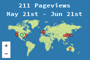 Locations of visitors to this page