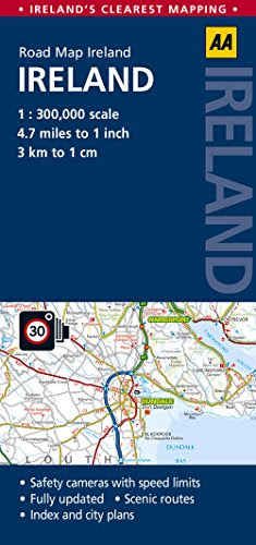 Road Map Ireland, by AA Publishing