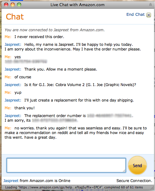 Why Amazon Is Great An Example Of Solid Customer Service Pics