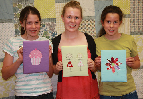 Three Happy Girls