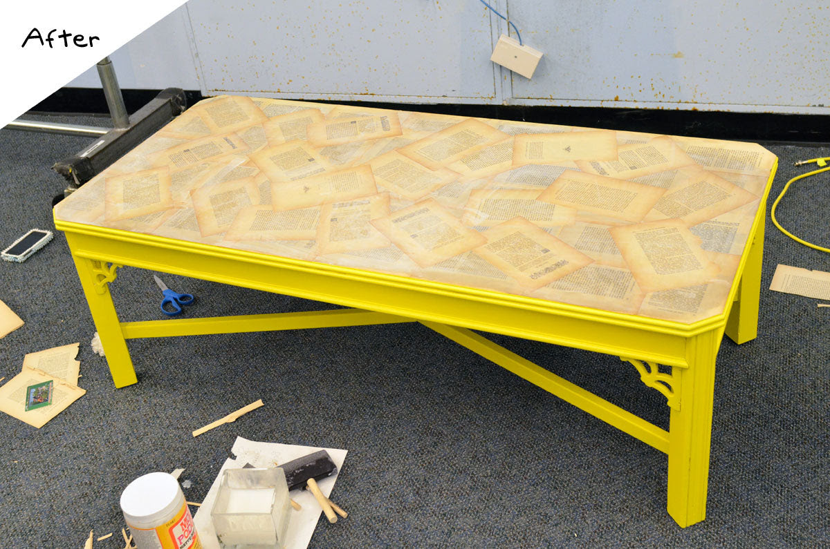 Mr. Kate - The Nate Berkus Show DIY coffee table