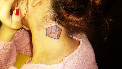 diamond tattoo by amazing Tattoo