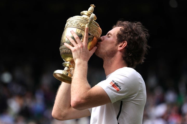 Andy Murray Celebrated Winning Wimbledon With A Shirtless Bath Photo