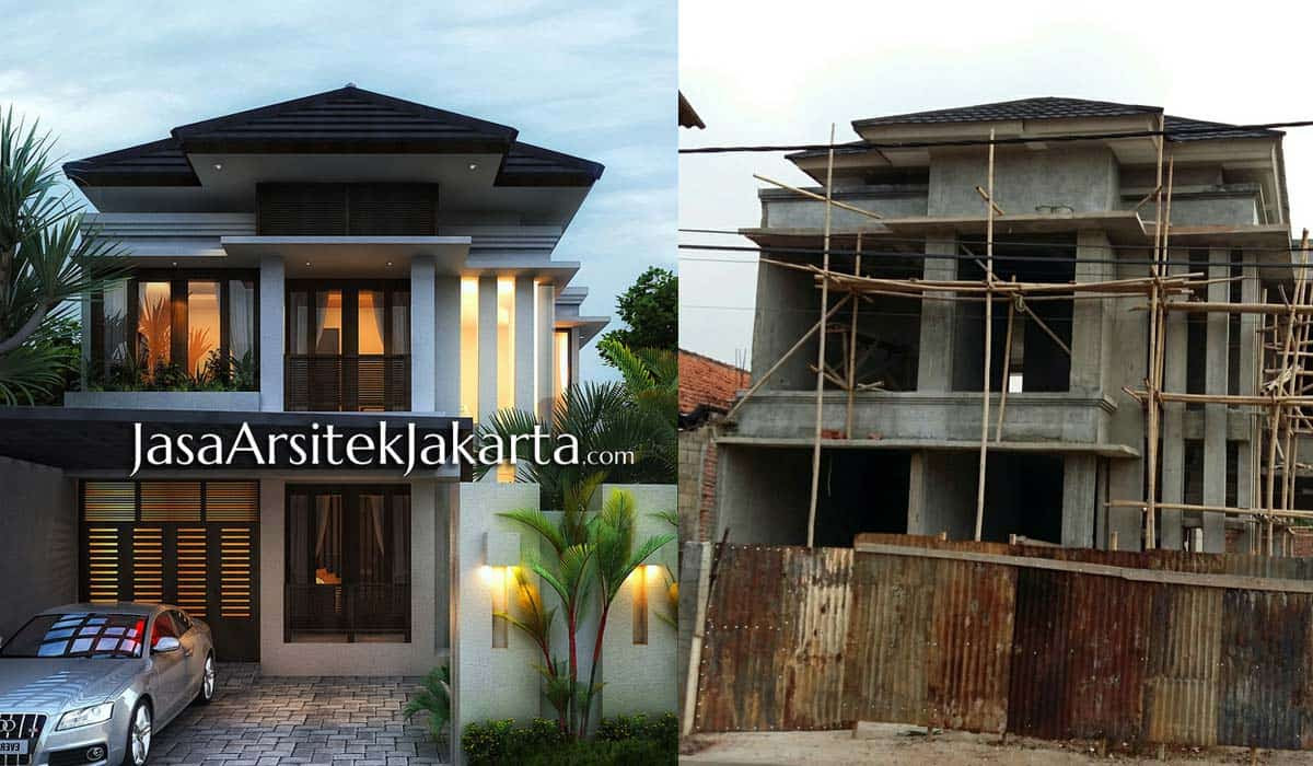 Project Rumah  2  Lantai  Gaya Minimalis Bali  Modern Jasa 