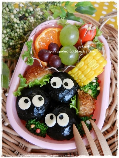 まっくろくろすけのお弁当 娘弁 てのひらに乗るしあわせ