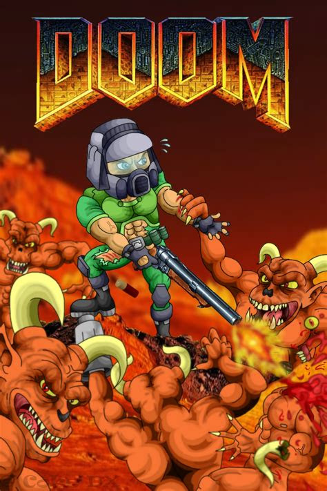 Dia de los santos, or all saints day, is celebrated throughout latin america as a reaffirmation of life and a way to honor saints and the dead. Doom (portada) por CokanoMon | Dibujando