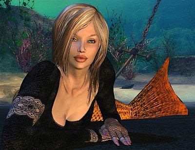 Beautiful Mermaid Art