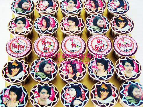 Birthday Cupcakes Edible Image