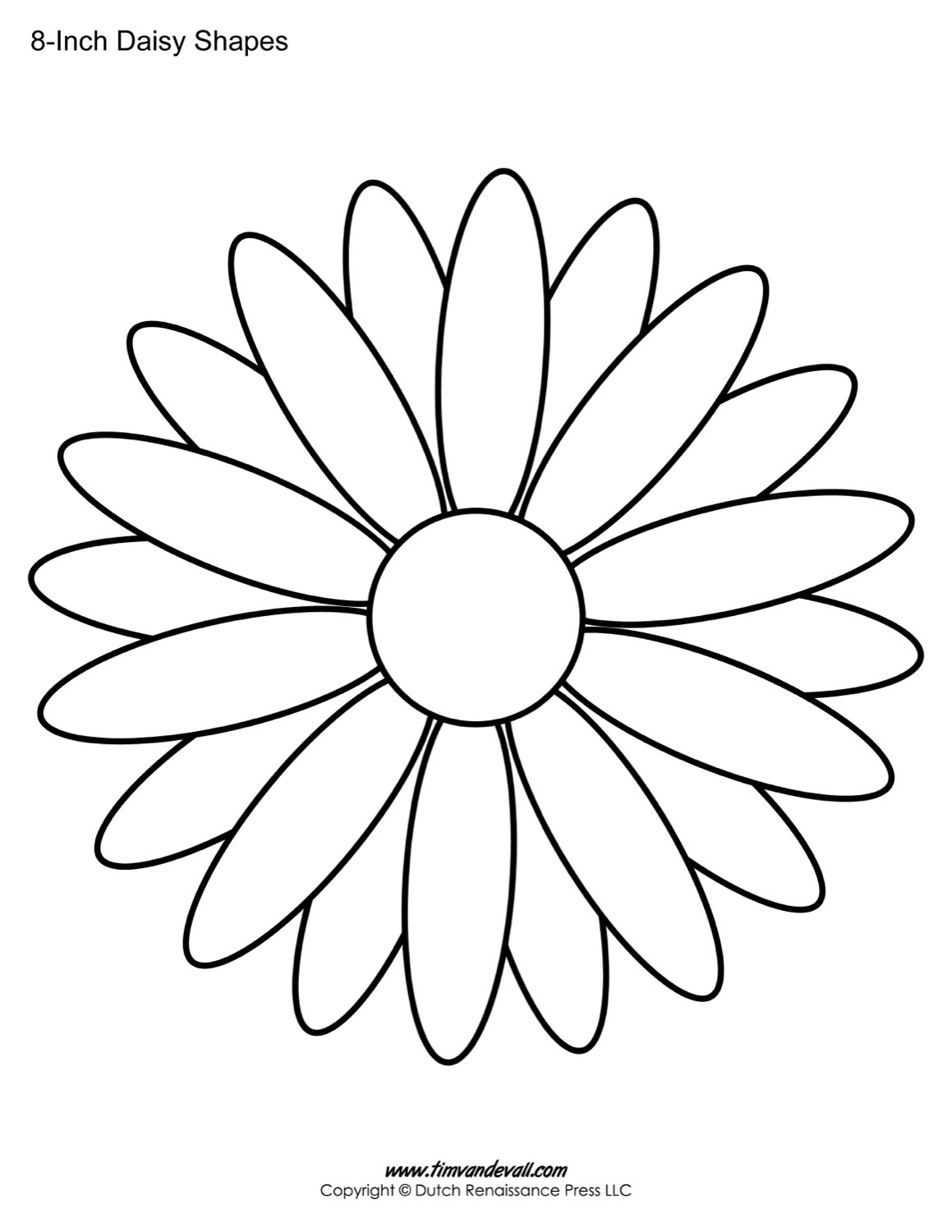 Download Daisy - Free Coloring Pages