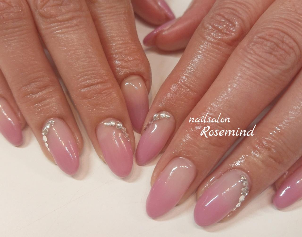 グラデーションネイル 春ネイル ピンクネイル 阿南市 ネイルサロン 阿南市ネイルサロンローズマインド Nail Salon Rosemind