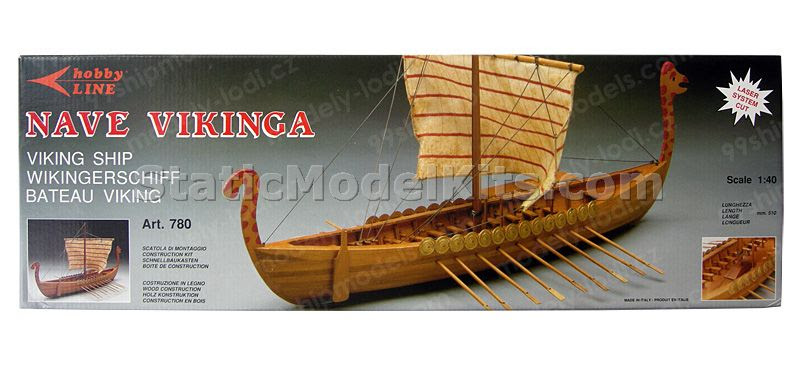 Mantua Viking 1:40 ship model kit