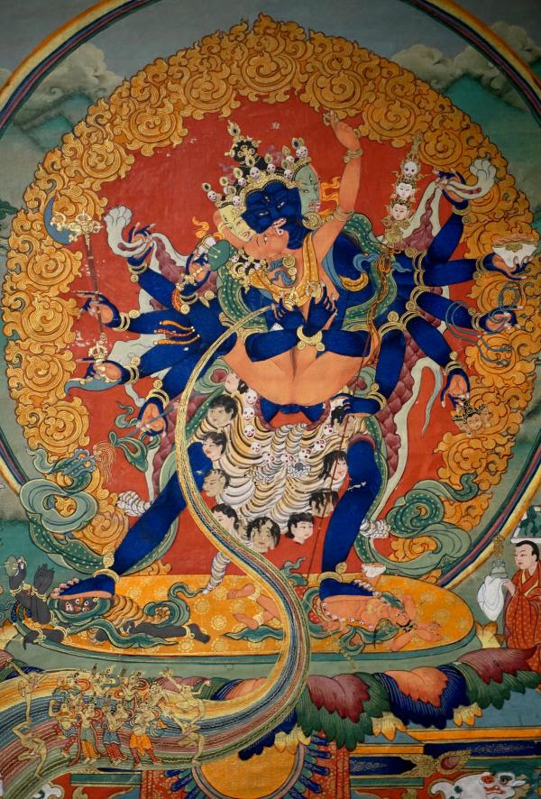 从唐卡展看藏传佛教的图纹与 净域虔心 书法展赛网
