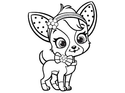 Chihuahua Coloring Pages