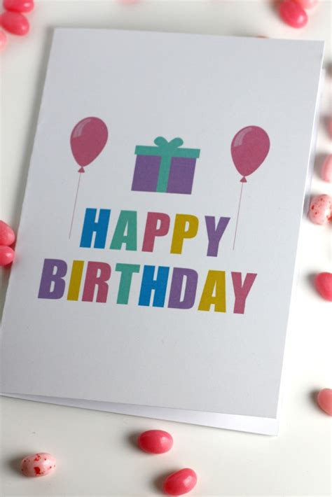Follow these quick and easy steps to get printing in minutes: download these fun free printable blank birthday cards now catch my