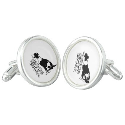 Dog person cufflinks