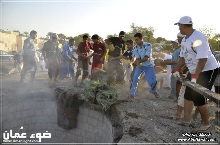 الأكلات العُمانية الشعبية ( الشواء )