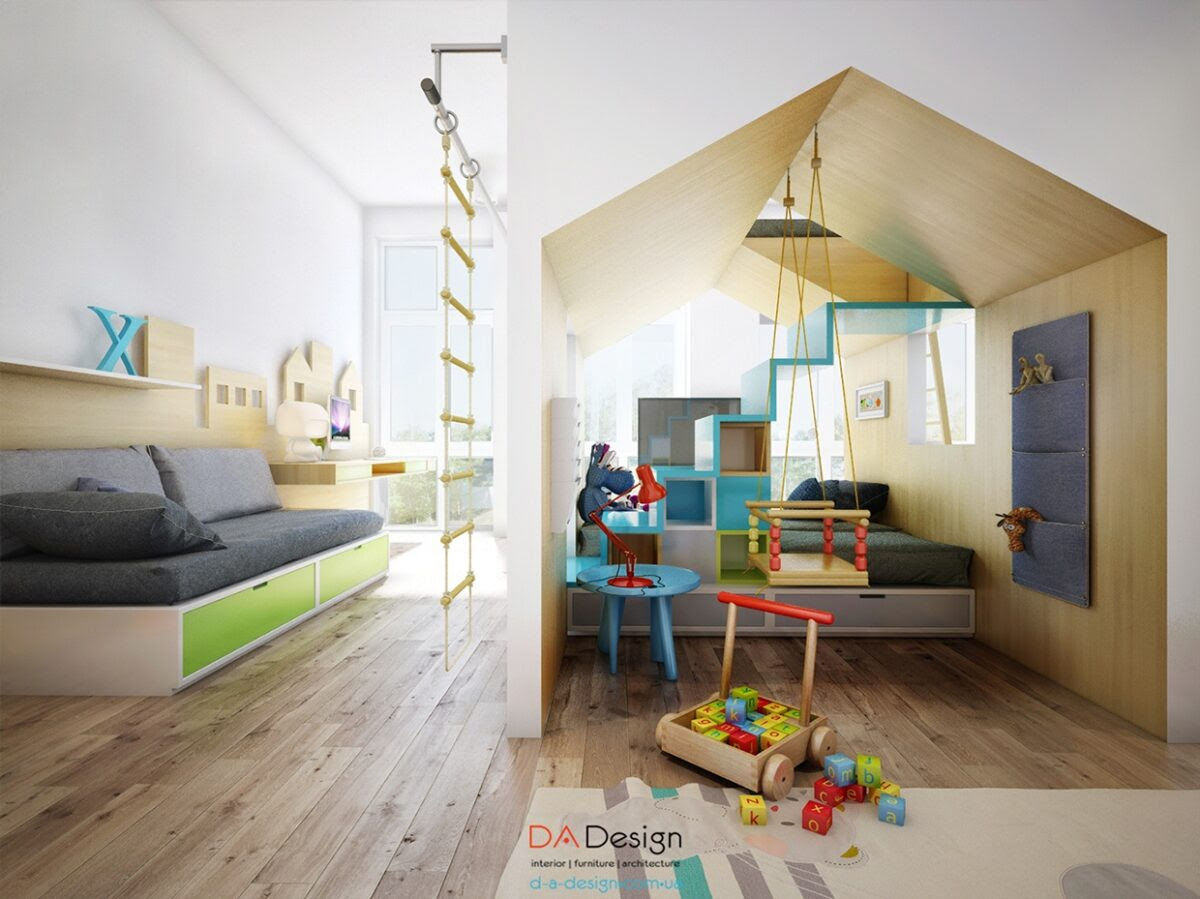 indoor-playhouse-design  Interior Design Ideas.