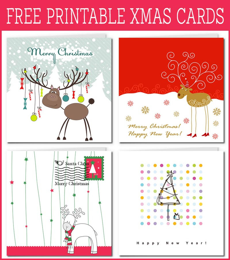 Print Your Own Holiday Greeting Cards With Free ...