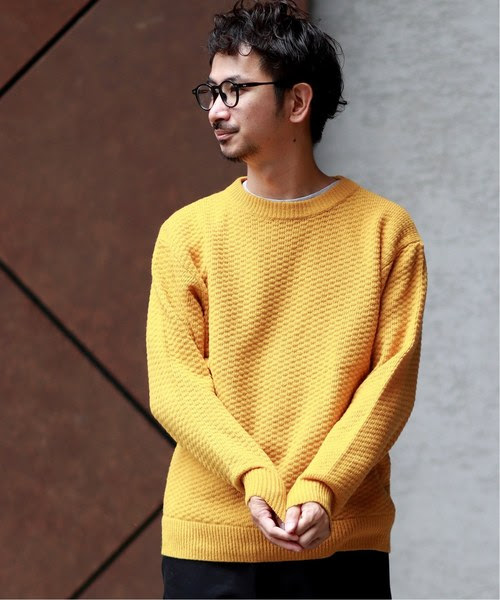 柄編みクルーネックニット ニット セーター Journal ニット セーター トップス Journal Relume ジャーナルスタンダード レリューム のファッション Standard