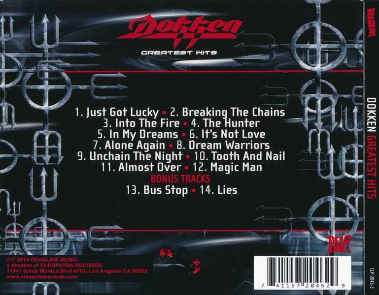 Dokken Usa Metal Jukebox