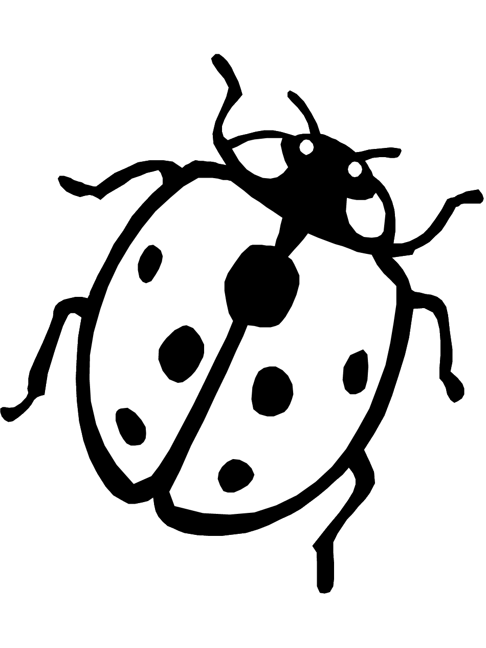 Download Ladybug Coloring Page | Printable Spring Coloring eBook ...