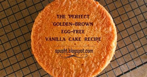 spusht basic eggless vanilla cake recipe egg