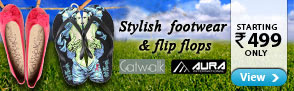 Catwalk & Aura footwear starting Rs 499