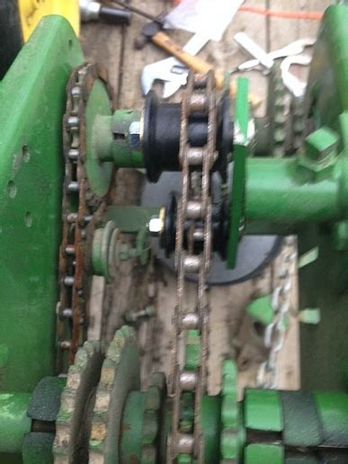There are separate manuals for each kind of equipment and this includes operating and safety equipment, besides maintenance and. how to adjust spacing on JD P7100 - Yesterday's Tractors