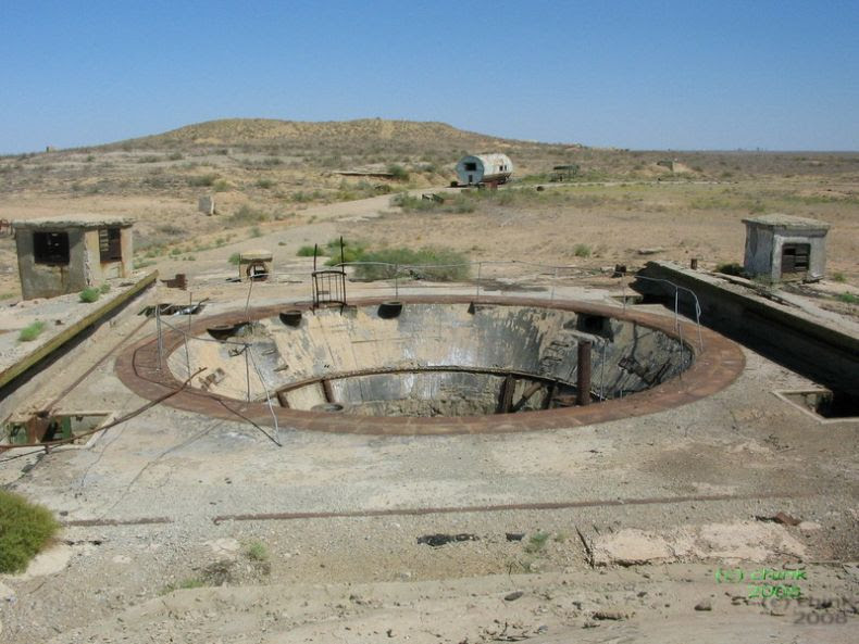 Russian abandoned missile launch site 13