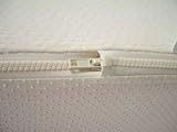 Memory Foam Mattress Cover BRAND NEW LUXURY JACQUARD VELOUR ALL AROUND ZIPPERED COVER for 8