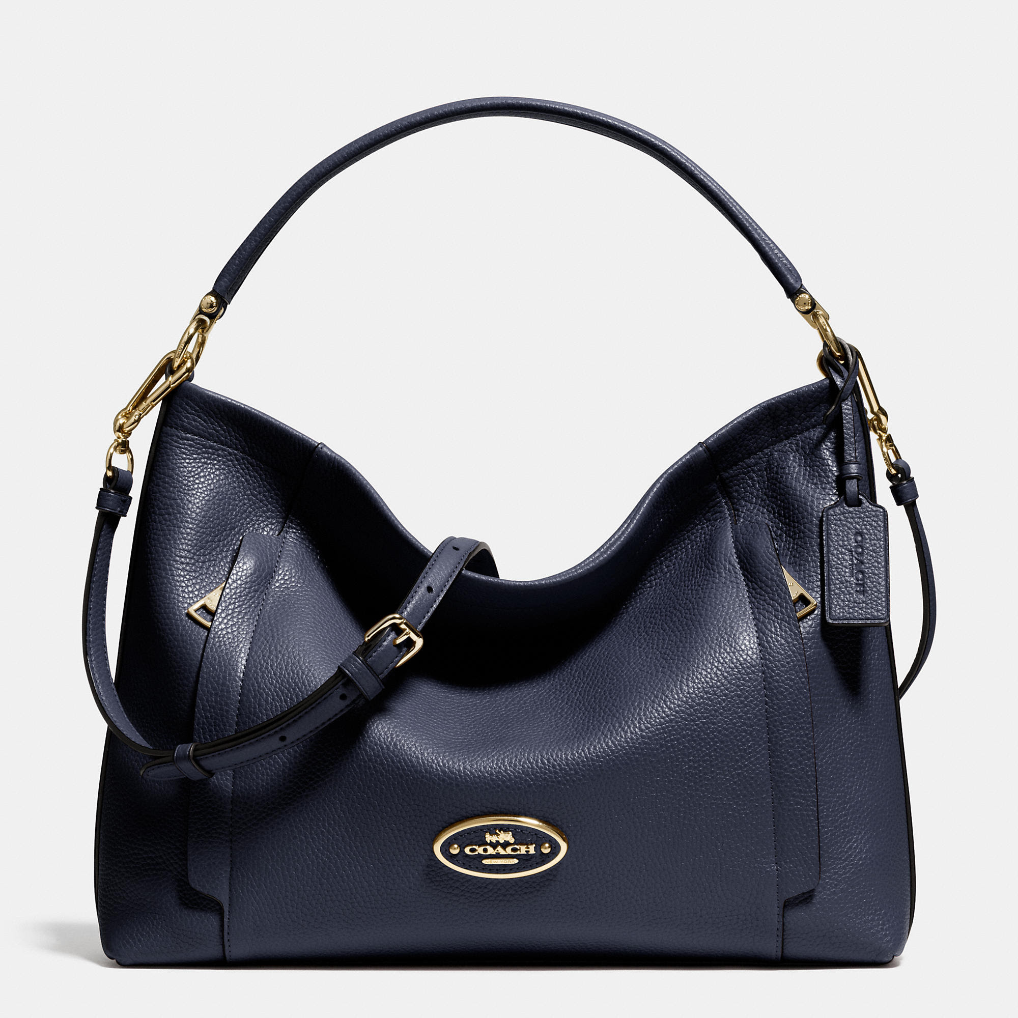 กระเป๋า coach style scout pebble หนังแท้ in hobo กระเป๋าโค้ช 34312