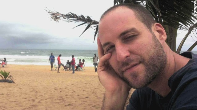 American Ashoka Mukpo is a freelance cameraman who was working for NBC News in Liberia when he became ill with Ebola symptoms. He was flown to the Nebraska Medical Center on October 6, and he was declared Ebola-free on October 21. 