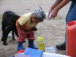 Washing Child’s Hair