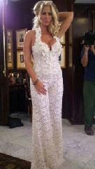 Kim Zolciak shows off her bridal jumpsuit by Pnina Tornai -- Kim Zolciak/Twitter