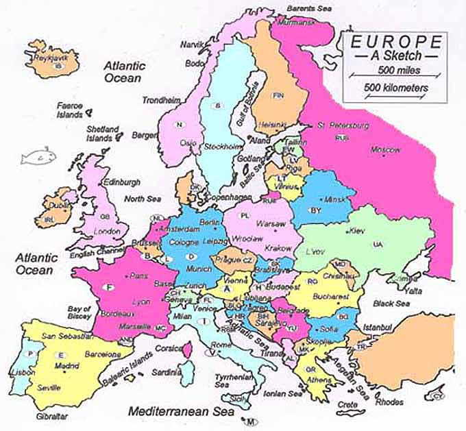 Gps With Europe Maps