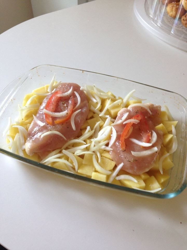 Escalope De Poulet Au Four Et Ses Pommes De Terre Mon Palais Des