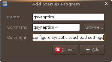 Screenshot-Add Startup Program