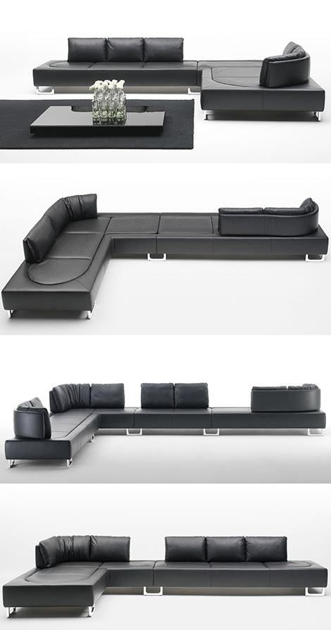 Contemporary Leather Sofa Contemporary Leather Sofa