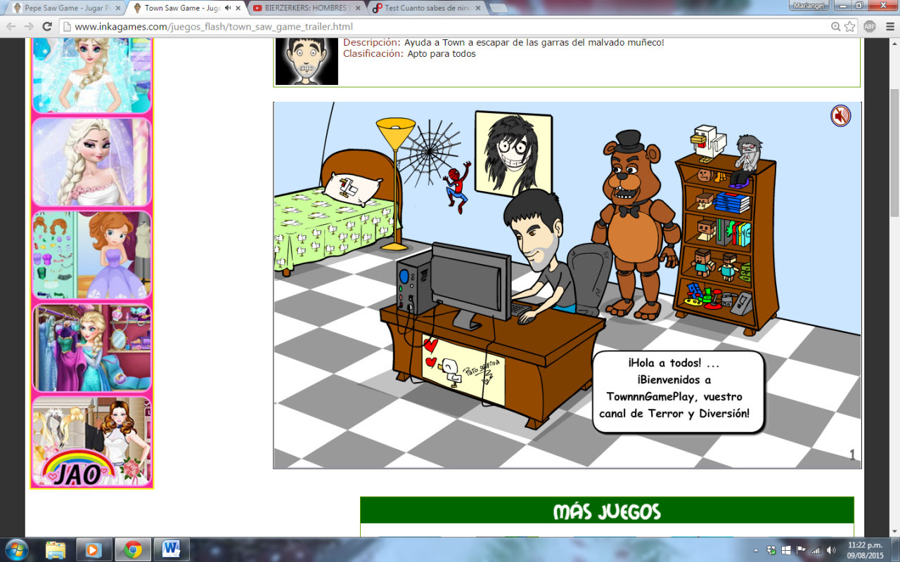 Maggie z4 — ¡Youtubers participando en juegos de Inkagames!