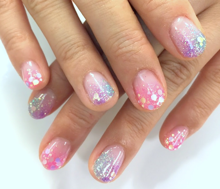ネイルサロンfastnail Plus渋谷店のネイリストブログ ラメグラデーションジェルネイル