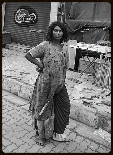 The Mad Woman of Bandra Station Road by firoze shakir photographerno1