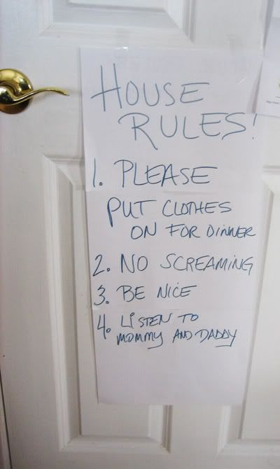 house rules