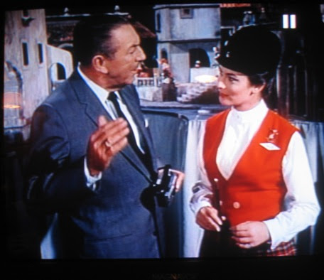 Walt, Julie and going up the waterfall.
