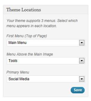 Show 3 Menus
