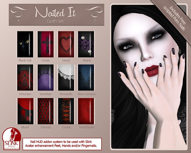 Nailed it Vendor - Goth Set