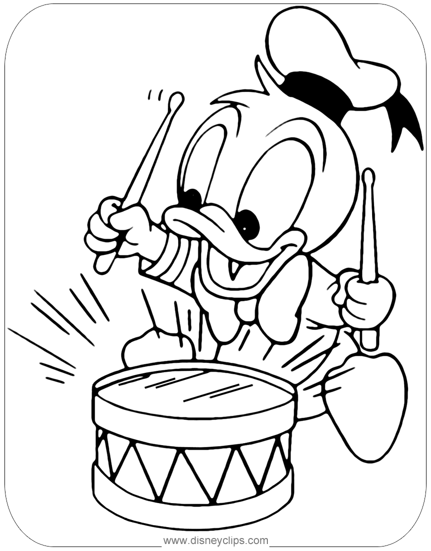 Download Disney Babies Coloring Pages 6 | Disneyclips.com