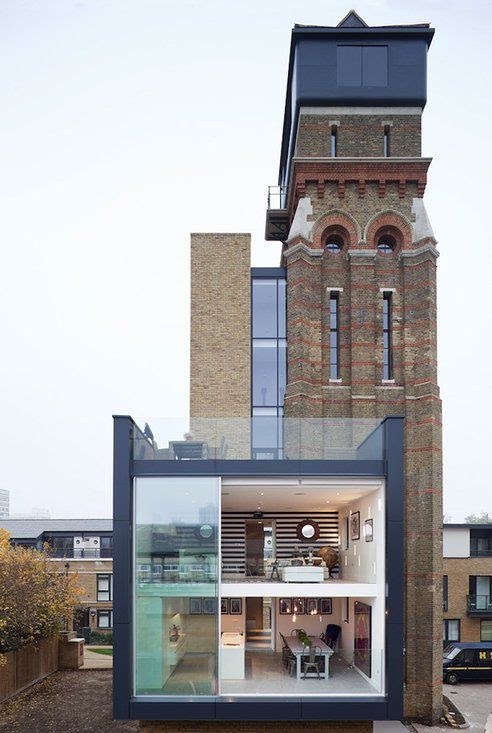 Water Tower Converted Into Superluxe London Home